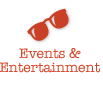 events and entertainment